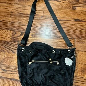 Black Camo crossbody with Gold Accents